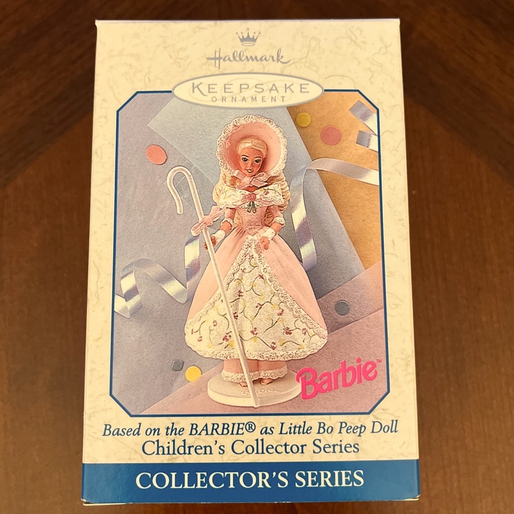 BARBIE LITTLE BO PEEP DOLL Hallmark Keepsake Ornament NIB Series #2